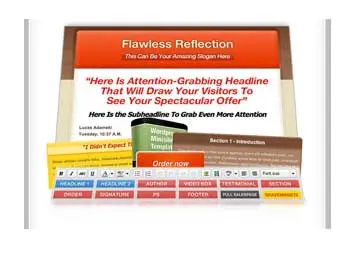 Flawless Reflection WordPress Minisite