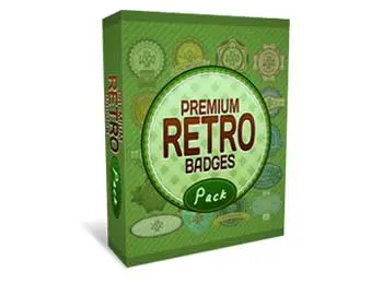 Premium Retro Badges Pack