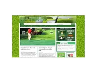 Golf Swing Pro Blog Theme
