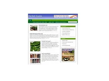 Herbal Cures Niche Blog