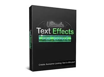Ultimate Text Effects PSD Bundle