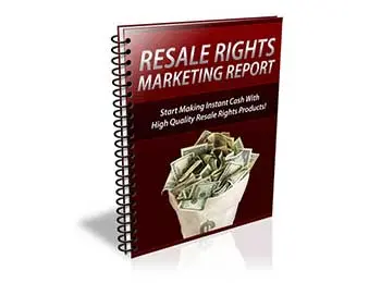 Resale Rights Marketing Report