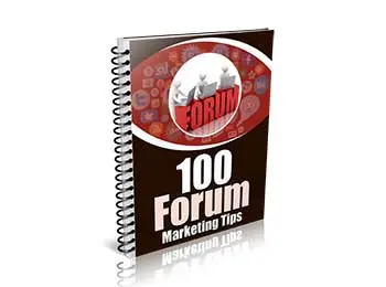 100 Forum Marketing Tips