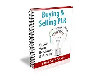 Buying & Selling PLR