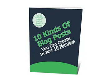 10 Kinds Of Blog Posts